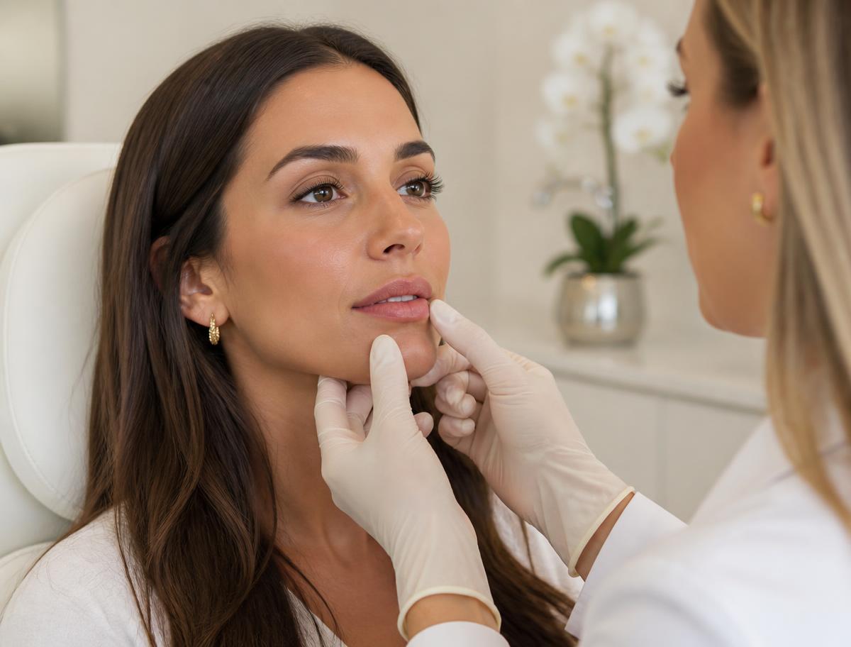 Lip Enhancement treatment at Lumière MedSpa in Miami